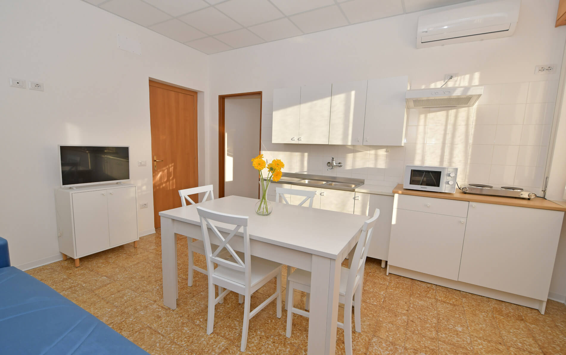 Küche Mini-Appartement B&B Linae Alba Adriatica